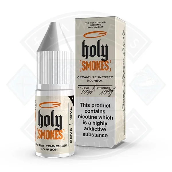 Holy Smokes Salts – Creamy Tennessee Bourbon 10ml