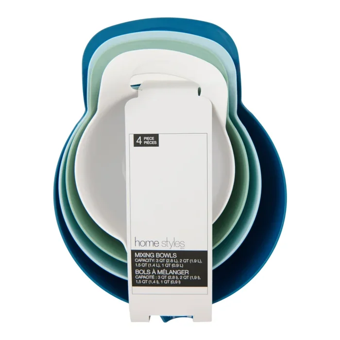 HomeStyles Mixing Bowls, 4 Piece