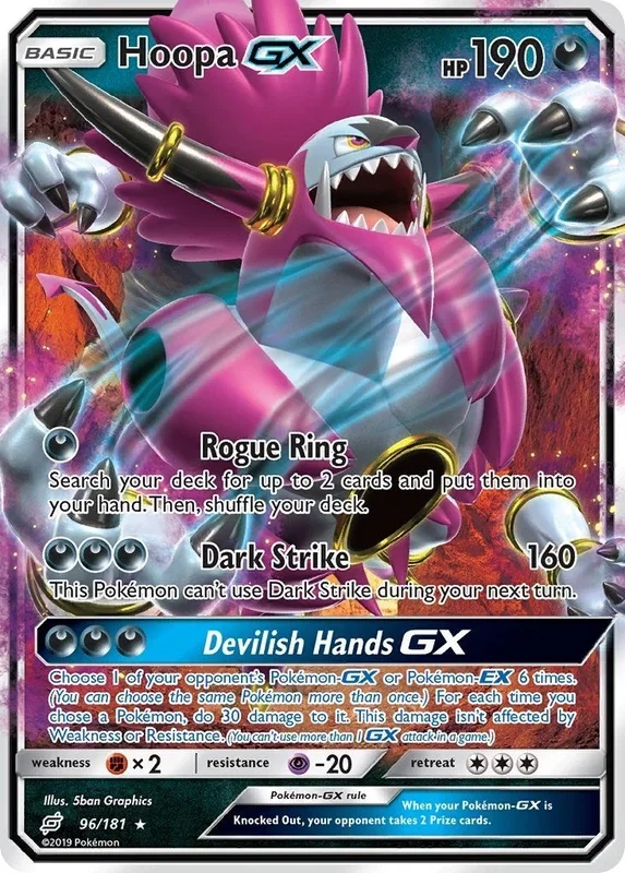 Hoopa GX (96/181) (SM9)