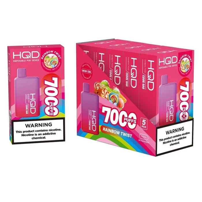 HQD Cuvie BAR Disposable Vape Device – 10PK