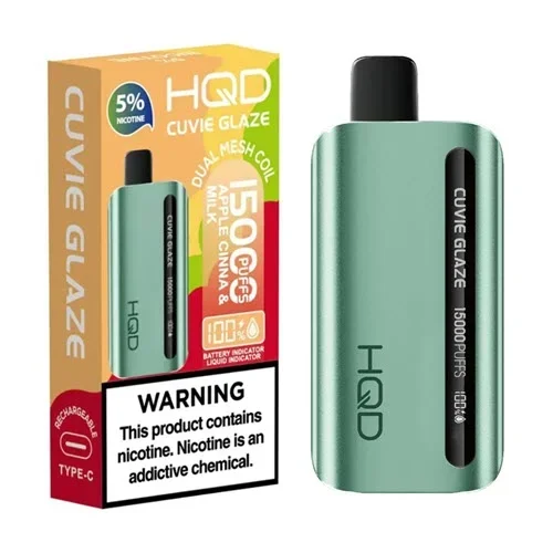 HQD Cuvie Glaze 15000 Puffs Disposable Vape Device – 1PC