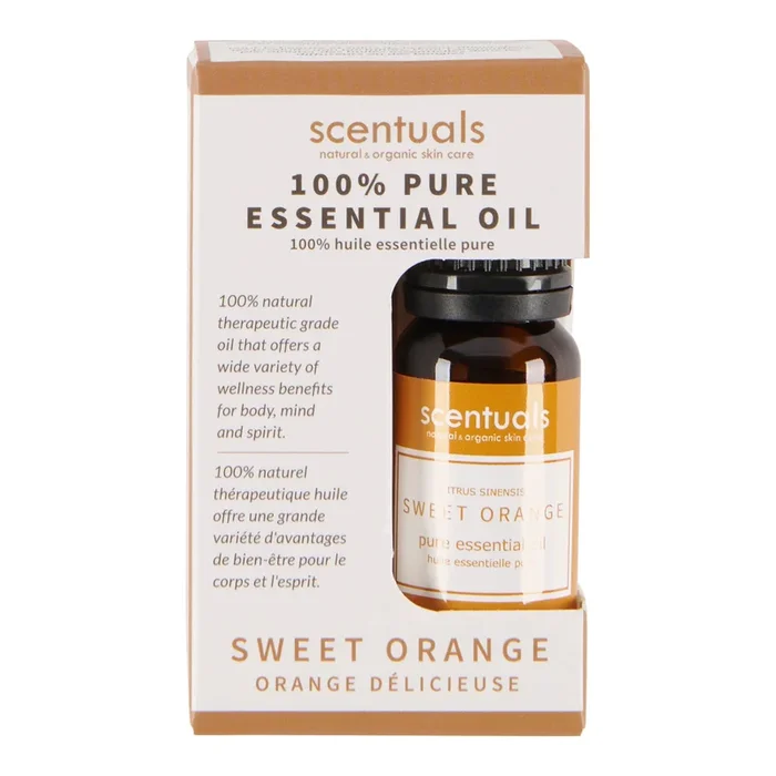 Huile essentielle d’orange douce Scentuals – 10 ml