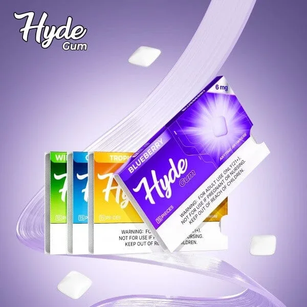 Hyde Gum 6mg 15 pcs Pop it. Chew it. Feel it.