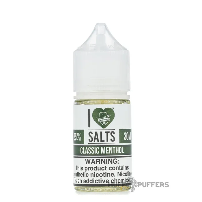 I Love Salts – Classic Menthol 30mL