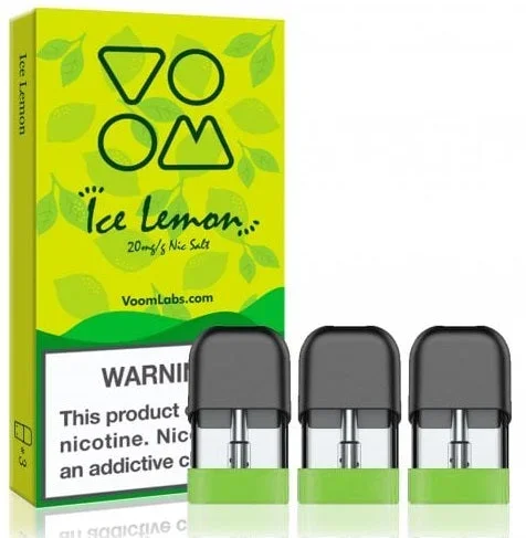 Ice Lemon Voom Pod E Liquid Replacement