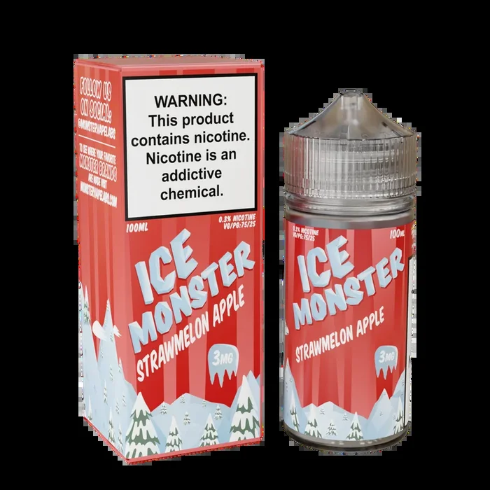 Ice Monster – Strawmelon Apple – 100ML E-Liquid