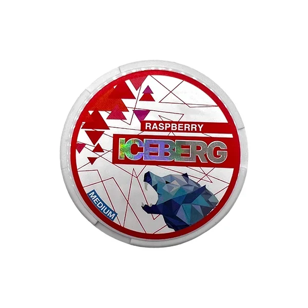 Iceberg – Raspberry Nicotine Pouches 20mg – 20 Pouches