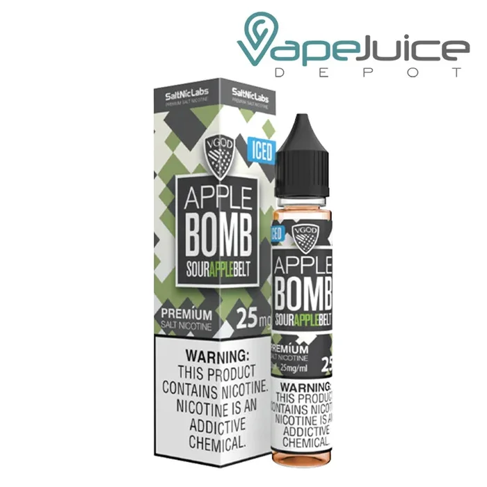 ICED Apple Bomb VGOD SaltNic 30ml