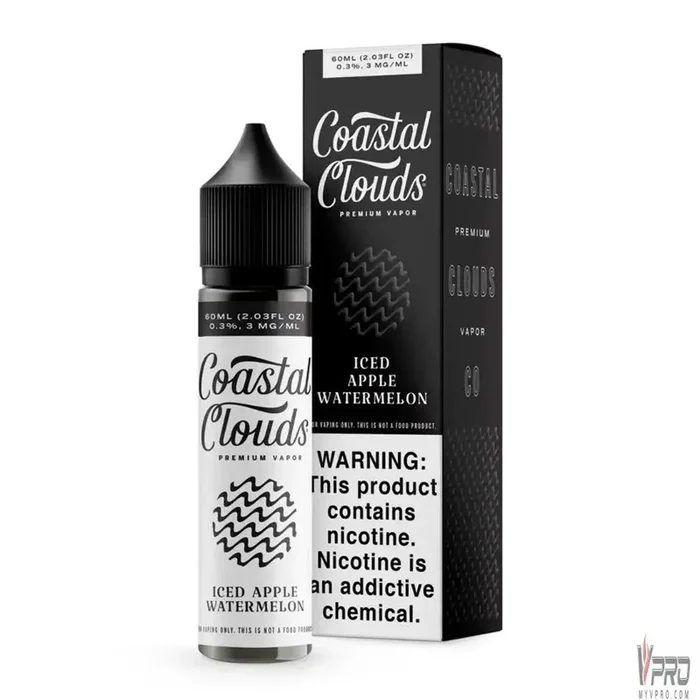 Iced Apple Watermelon – Coastal Clouds Co. 60mL