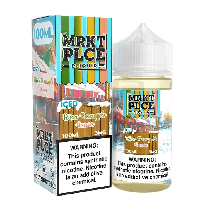 Iced Feijoa Pineapple Guava – MRKTPLCE 100mL