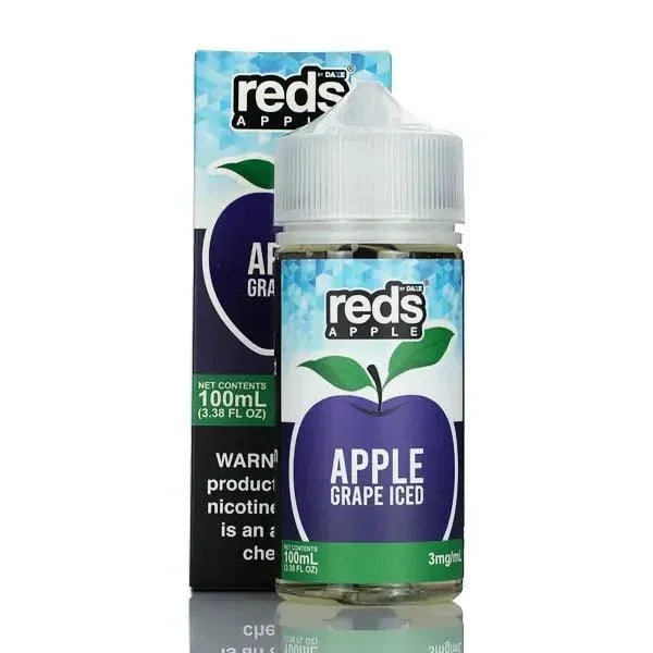 ICED Grape – Reds Apple – 7 Daze 100mL