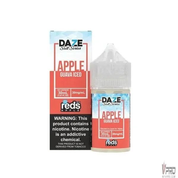 ICED Guava – Reds Apple Salt – 7 Daze 30mL