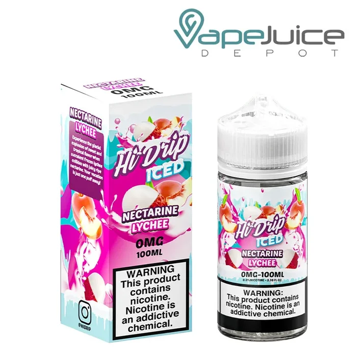 ICED Nectarine Lychee Hi-Drip eLiquid 100ml
