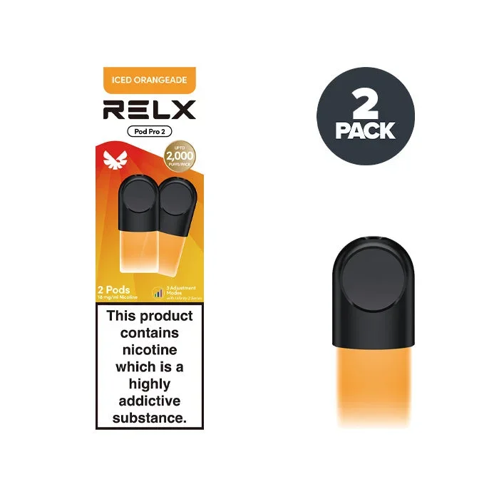 Iced Orangeade RELX Pod Pro 2 Pre-filled Pods