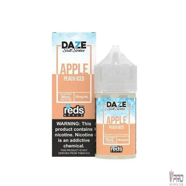 ICED Peach – Reds Apple Salt – 7 Daze 30mL