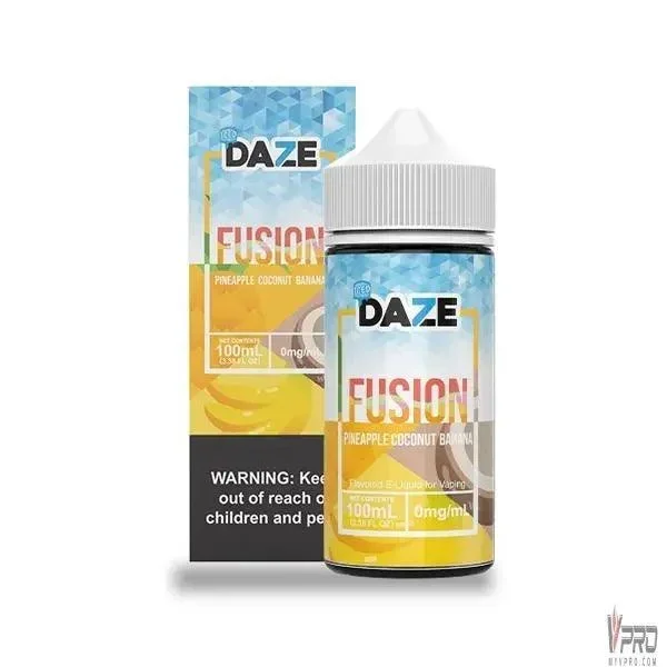 ICED Pineapple Coconut Banana – 7 Daze Fusion Synthetic 100mL