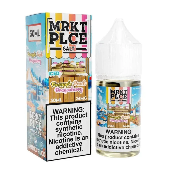 Iced Pineapple Peach Dragonberry – MRKTPLCE Synthetic Salt 30mL