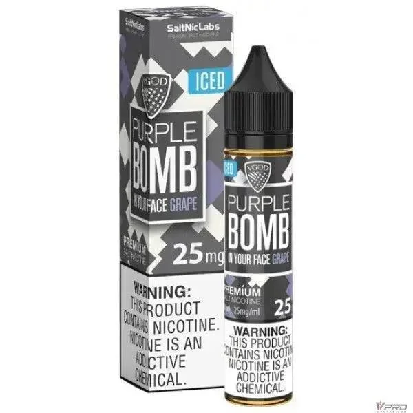 ICED Purple Bomb – VGod SaltNic 30mL