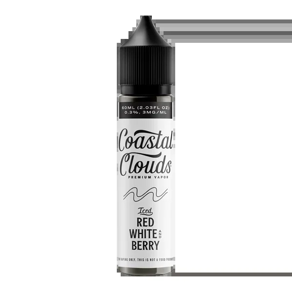 Iced Red White Berry by Coastal Clouds 60ml