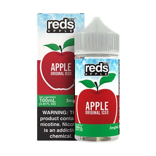 Iced Reds Apple Ejuice 100ml