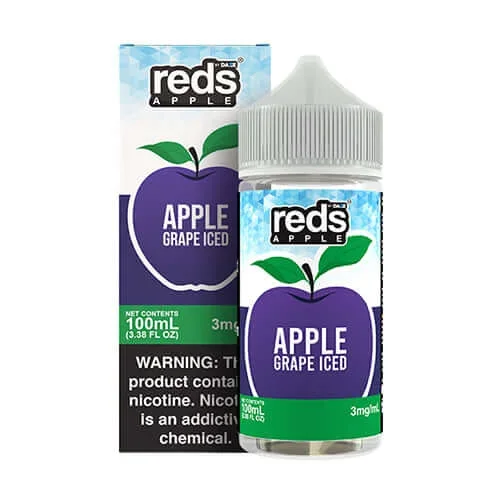 Iced Reds Apple Grape Ejuice 100ml