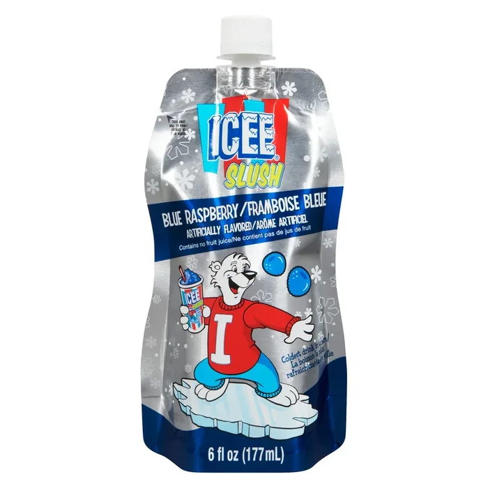 ICEE Slush Blue Raspberry, 177 ml