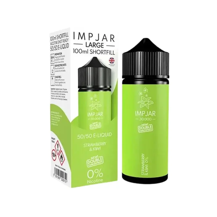 Imp Jar Large Strawberry & Kiwi 100ml Shortfill