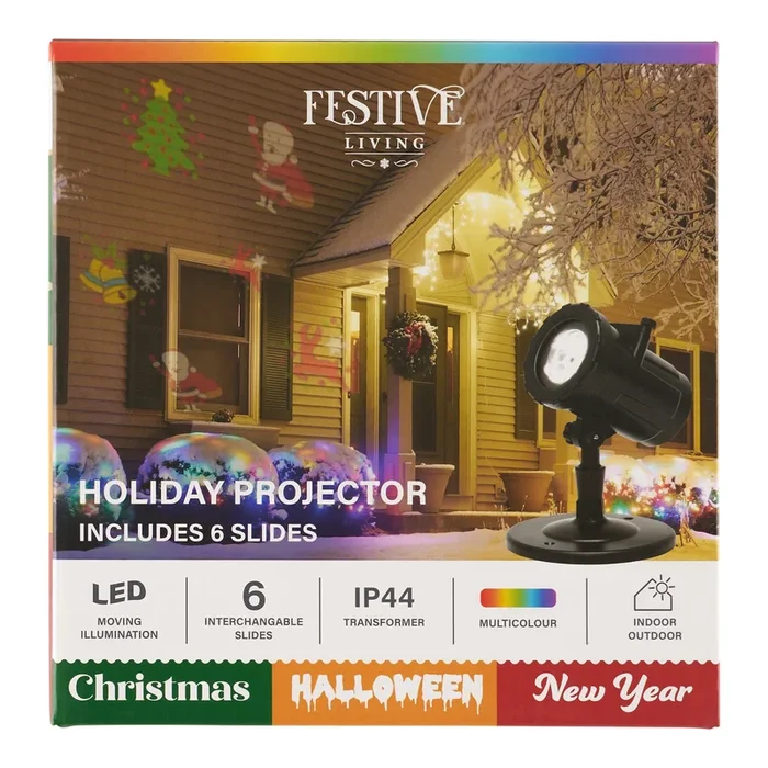 Indoor/Outdoor Holiday Projector