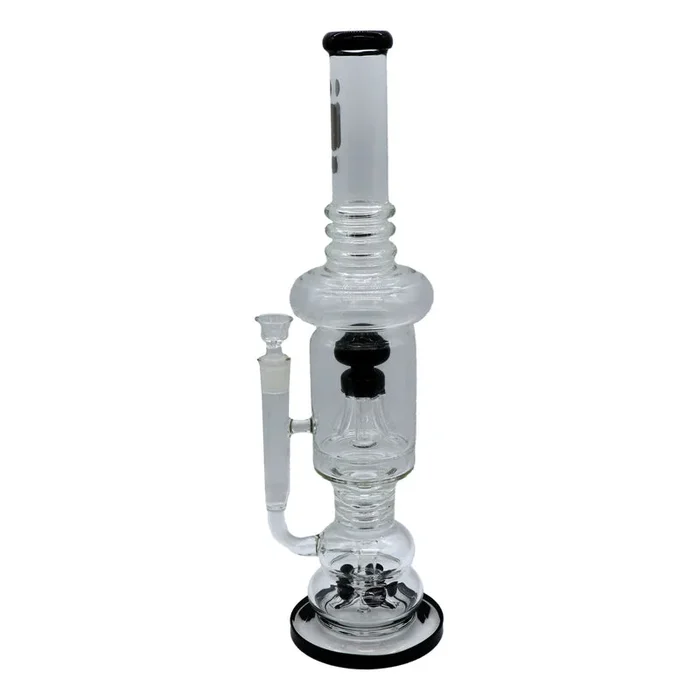 Infyniti 20″ Flower Perk Reverse Perk Stemless Bong