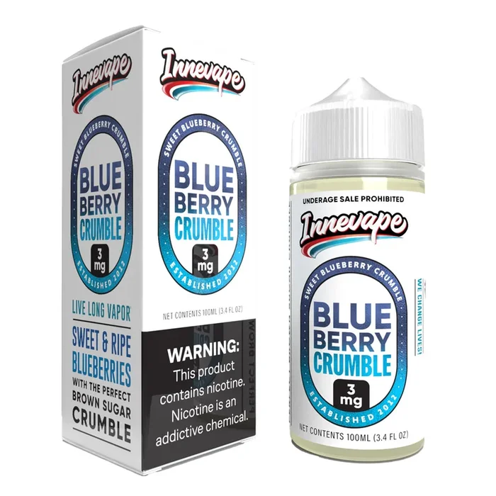 Innevape – Blueberry Crumble – 100ML E-Liquid
