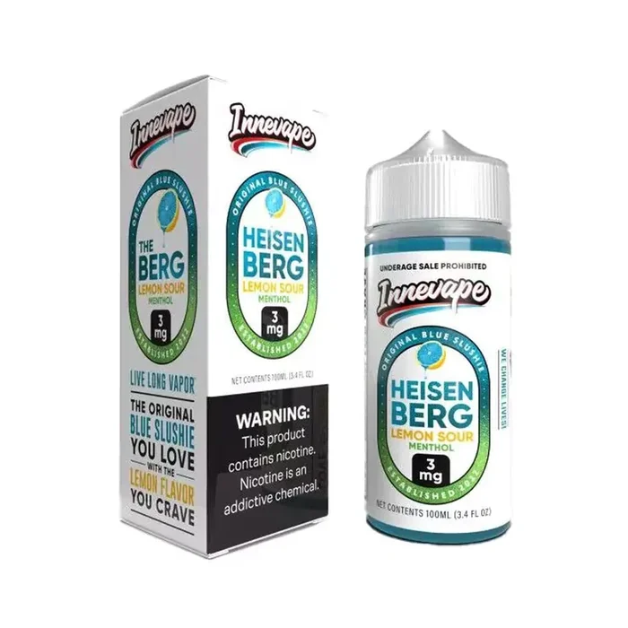 Innevape – Heisenberg Lemon Sour Menthol – 100ML E-Liquid