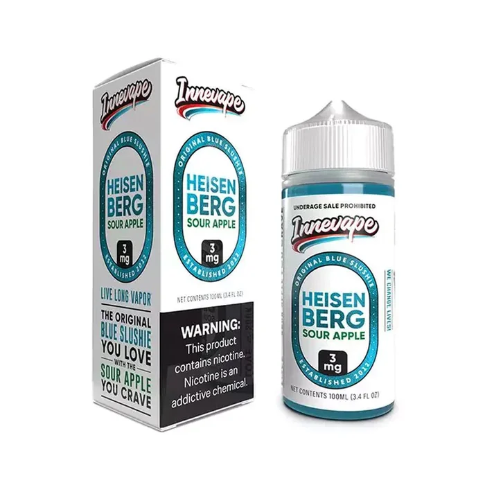 Innevape – Heisenberg Sour Apple – 100ML E-Liquid