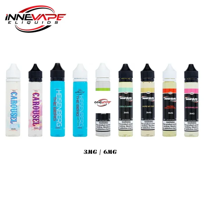 INNEVAPE E-LIQUID 3MG- 6MG COLLECTION