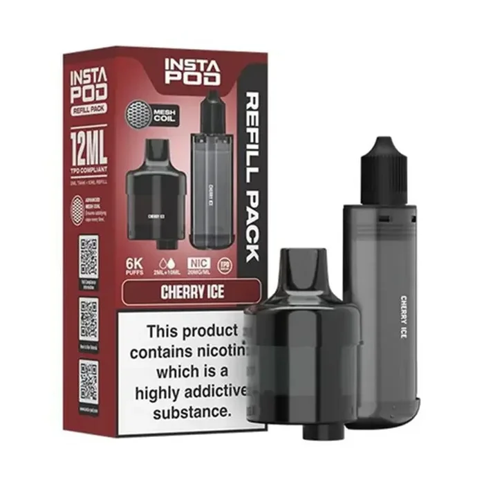 Instafill Insta Pod 6K Cherry Ice Prefilled Pods