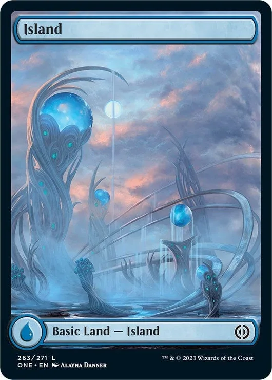 Island (263) – Full Art (263) (ONE)