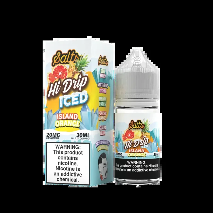 Island Orange Iced by Hi-Drip Salts Series 30ml