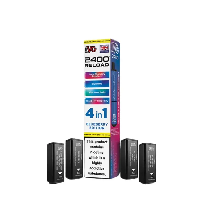 IVG 2400 Blueberry Edition Reload Pods