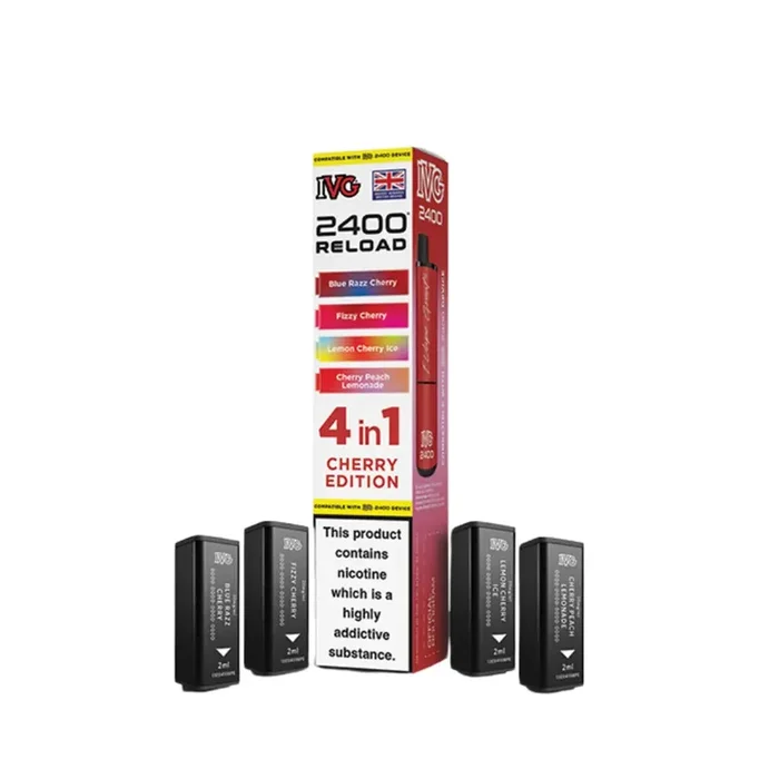 IVG 2400 Cherry Edition Reload Pods