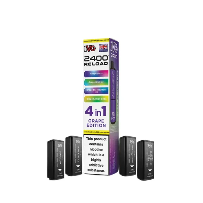 IVG 2400 Grape Edition Reload Pods