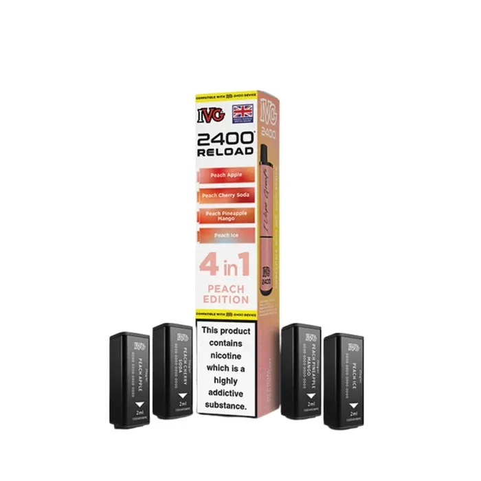 IVG 2400 Peach Edition Reload Pods