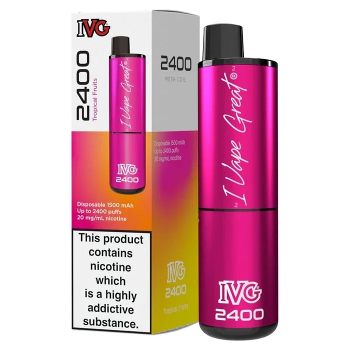 IVG 2400 Puff Disposable Vape – Tropical Fruits