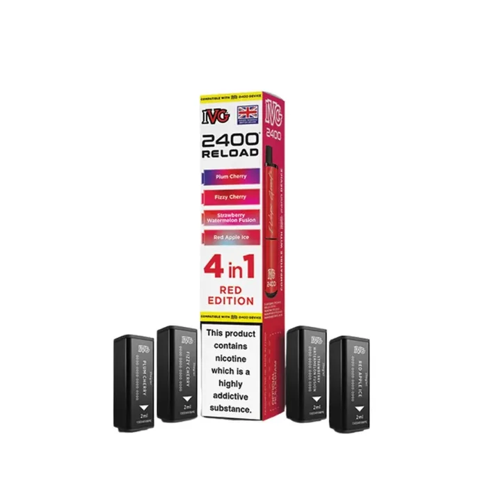 IVG 2400 Red Edition Reload Pods