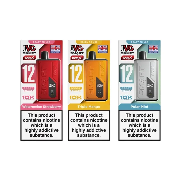 IVG – Smart Max Pod Vape Kit 10000 Puffs 20mg