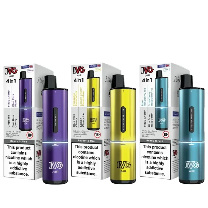 IVG AIR 4-in-1 Prefilled Pod Vape Kit