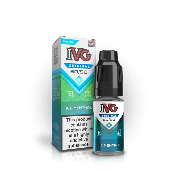 IVG Ice Menthol E-Liquid 50/50