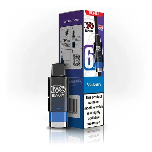 IVG SAVR Blueberry Refill Pods