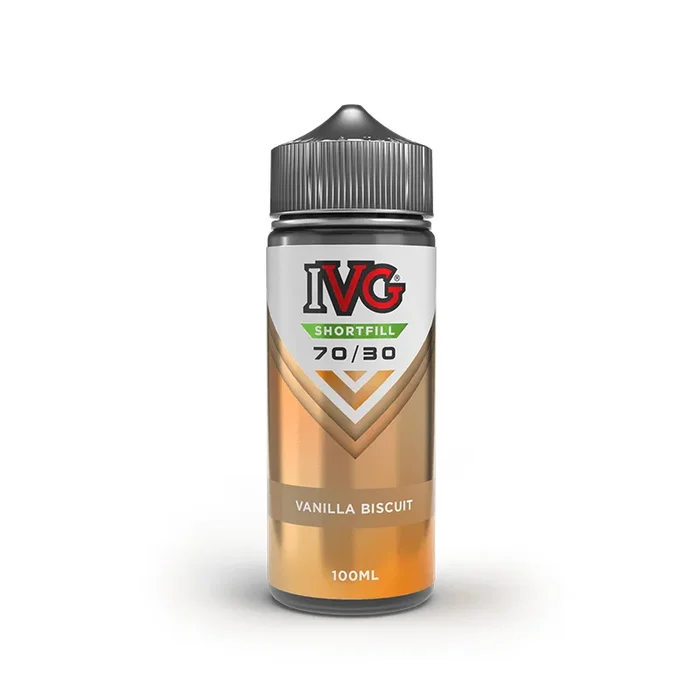 IVG Vanilla Biscuit 100ml Shortfill E-Liquid