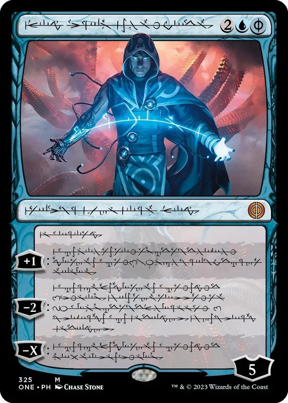 Jace, the Perfected Mind (Phyrexian) (325) (ONE)