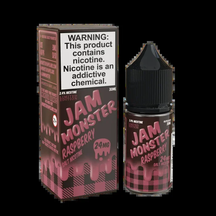 Jam Monster Salt – Raspberry – 30ML E-Liquid