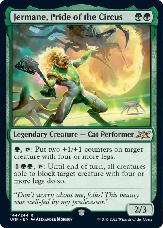 Jermane, Pride of the Circus (144) (UNF)